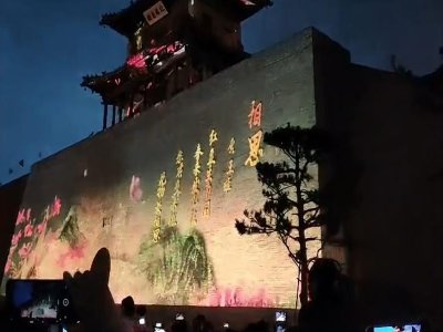 文旅新蓝海：户外投影机如何引爆2025春节夜游经