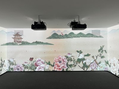 当国风融合全息投影机：一场传统文化的星际迷