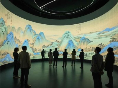 沉浸式激光投影：打造穿越时空的展厅